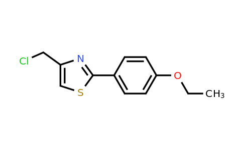 CAS 147046-35-3 | 4-(Chloromethyl)-2-(4-ethoxyphenyl)-1,3-thiazole