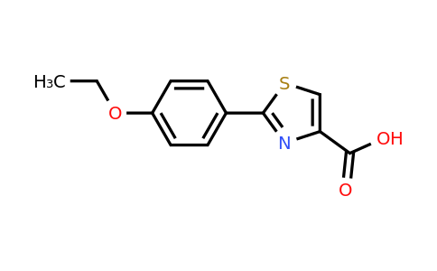 CAS 147046-37-5 | 2-(4-Ethoxyphenyl)-1,3-thiazole-4-carboxylic acid