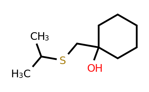 CAS 1470518-64-9 | 1-[(propan-2-ylsulfanyl)methyl]cyclohexan-1-ol