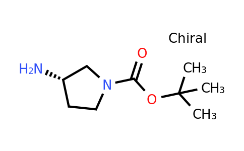 CAS 147081-44-5 | tert-butyl (3S)-3-aminopyrrolidine-1-carboxylate