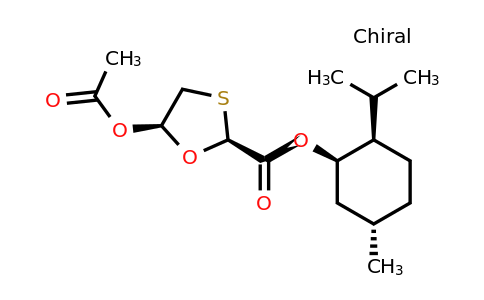 CAS 147126-65-6 | (2R,5S)-(1R,2S,5R)-2-Isopropyl-5-methylcyclohexyl 5-acetoxy-1,3-oxathiolane-2-carboxylate