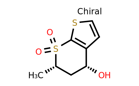 CAS 147128-77-6 | (4R,6S)-6-Methyl-7,7-dioxo-5,6-dihydro-4H-thieno[2,3-b]thiopyran-4-ol