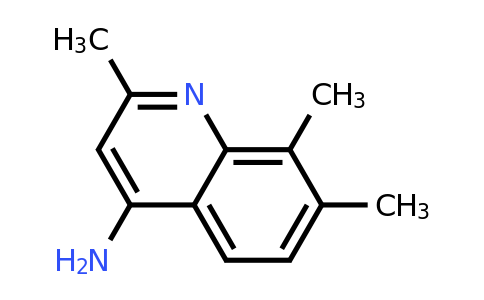 CAS 147147-70-4 | 4-Amino-2,7,8-trimethylquinoline