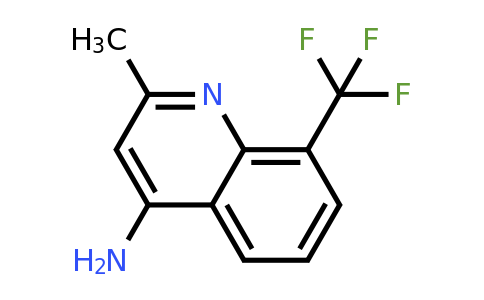 CAS 147147-73-7 | 4-Amino-2-methyl-8-(trifluoromethyl)quinoline