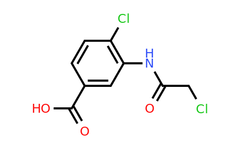 CAS 147149-56-2 | 4-chloro-3-(2-chloroacetamido)benzoic acid