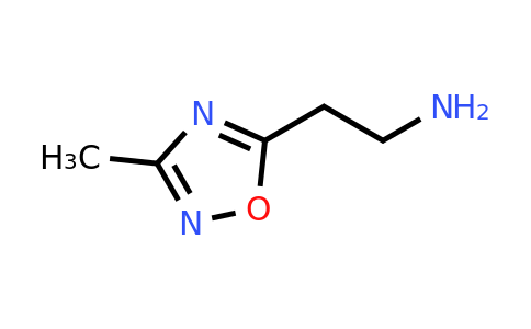 CAS 147216-21-5 | 2-(3-Methyl-1,2,4-oxadiazol-5-YL)ethan-1-amine