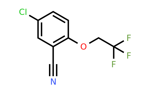 CAS 147249-29-4 | 5-chloro-2-(2,2,2-trifluoroethoxy)benzonitrile