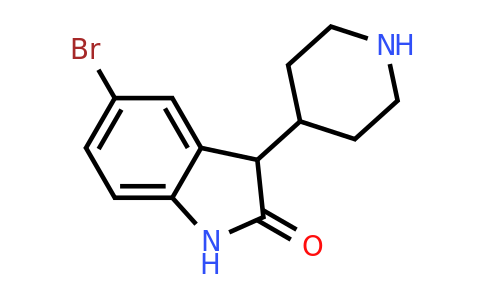 CAS 1472642-26-4 | 5-Bromo-3-(piperidin-4-yl)indolin-2-one