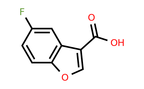 CAS 147373-09-9 | 5-Fluoro-1-benzofuran-3-carboxylic acid