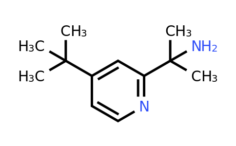 CAS 1474024-24-2 | 2-(4-tert-butyl-2-pyridyl)propan-2-amine