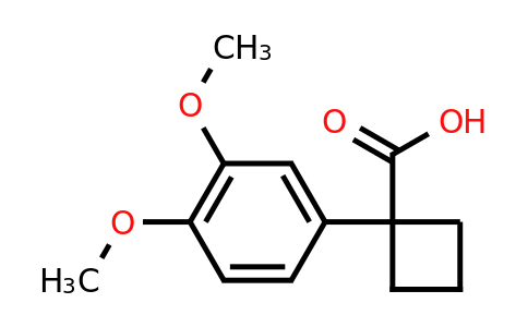 CAS 147406-22-2 | 1-(3,4-Dimethoxyphenyl)cyclobutanecarboxylic acid