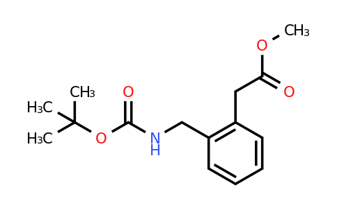 CAS 147410-31-9 | Methyl 2-(2-((tert-butoxycarbonylamino)methyl)phenyl)acetate