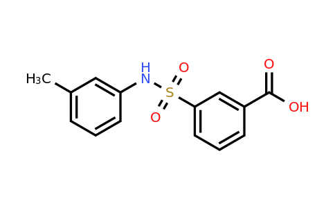 CAS 147410-76-2 | 3-[(3-methylphenyl)sulfamoyl]benzoic acid