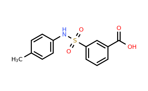 CAS 147410-77-3 | 3-[(4-methylphenyl)sulfamoyl]benzoic acid