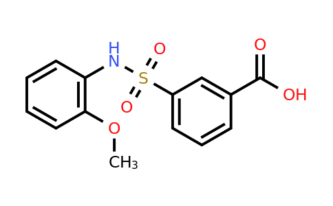 CAS 147410-79-5 | 3-[(2-methoxyphenyl)sulfamoyl]benzoic acid