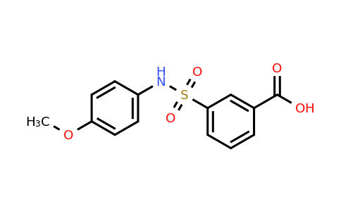 CAS 147410-81-9 | 3-[(4-methoxyphenyl)sulfamoyl]benzoic acid