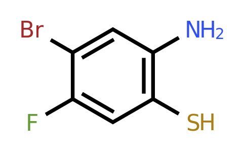 CAS 1474100-85-0 | 2-amino-4-bromo-5-fluorobenzene-1-thiol