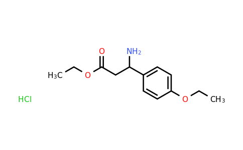 CAS 147524-76-3 | Ethyl 3-amino-3-(4-ethoxyphenyl)propanoate hydrochloride