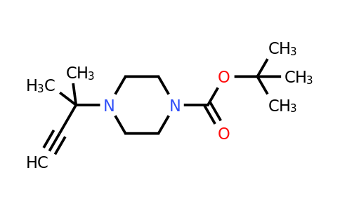 CAS 147539-53-5 | tert-Butyl 4-(2-methylbut-3-yn-2-yl)piperazine-1-carboxylate