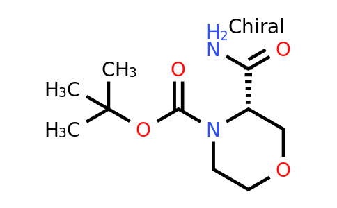 CAS 1476028-21-3 | (S)-4-Boc-3-carbamoylmorpholine