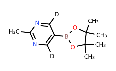 CAS 1476076-45-5 | 2-methyl-5-(4,4,5,5-tetramethyl-1,3,2-dioxaborolan-2-yl)(²H₂)pyrimidine