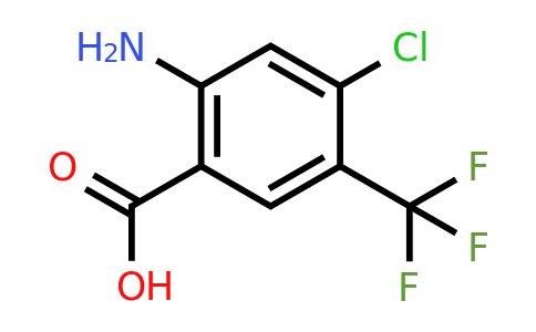 CAS 1476759-55-3 | 2-Amino-4-chloro-5-(trifluoromethyl)benzoic acid