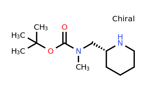 CAS 1476763-45-7 | tert-Butyl N-methyl-N-{[(2R)-piperidin-2-yl]methyl}carbamate