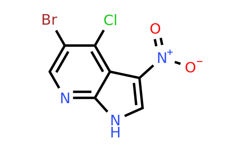 CAS 1477532-48-1 | 5-bromo-4-chloro-3-nitro-1H-pyrrolo[2,3-b]pyridine