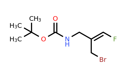 CAS 1478364-88-3 | tert-butyl N-[(2Z)-2-(bromomethyl)-3-fluoroprop-2-en-1-yl]carbamate