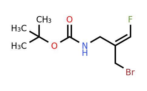 CAS 1478364-89-4 | tert-butyl N-[(2E)-2-(bromomethyl)-3-fluoroprop-2-en-1-yl]carbamate
