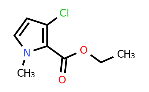CAS 1478503-37-5 | Ethyl 3-chloro-1-methyl-1H-pyrrole-2-carboxylate