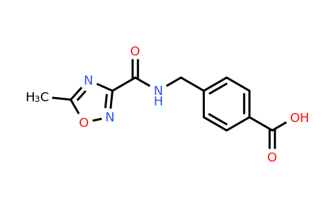 CAS 1478511-05-5 | 4-((5-Methyl-1,2,4-oxadiazole-3-carboxamido)methyl)benzoic acid