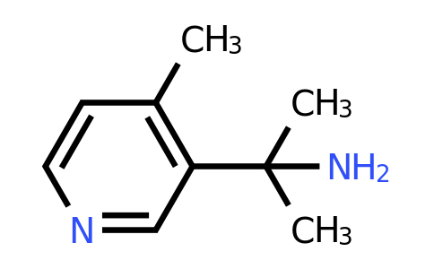 CAS 1478611-09-4 | 2-(4-methyl-3-pyridyl)propan-2-amine