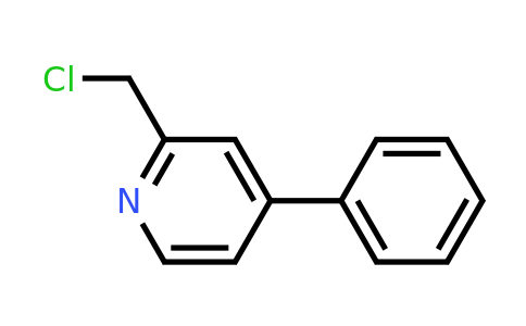 CAS 147937-34-6 | 2-(Chloromethyl)-4-phenylpyridine