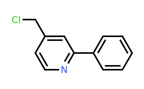 CAS 147937-35-7 | 4-(Chloromethyl)-2-phenylpyridine