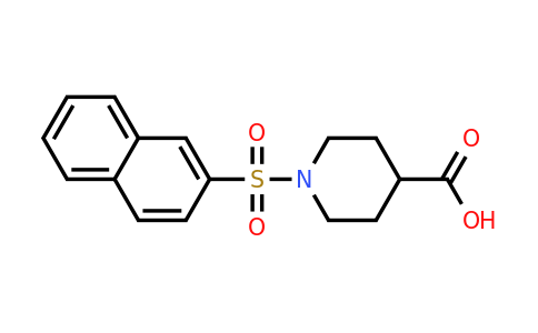 CAS 147959-02-2 | 1-(naphthalene-2-sulfonyl)piperidine-4-carboxylic acid