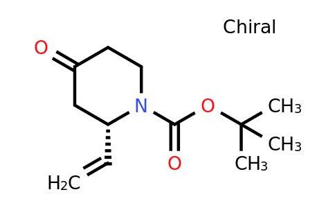 CAS 1480151-39-0 | tert-butyl (2S)-4-oxo-2-vinyl-piperidine-1-carboxylate