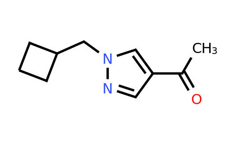 CAS 1481327-98-3 | 1-[1-(Cyclobutylmethyl)-1H-pyrazol-4-yl]ethan-1-one