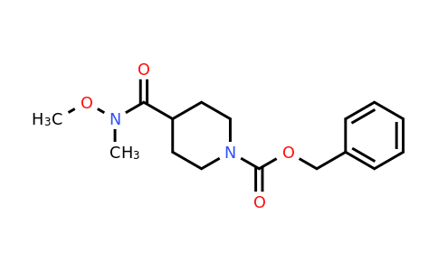 CAS 148148-48-5 | Benzyl 4-[methoxy(methyl)carbamoyl]piperidine-1-carboxylate