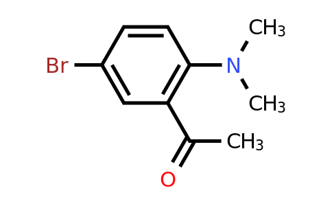CAS 1481604-90-3 | 1-(5-Bromo-2-(dimethylamino)phenyl)ethanone