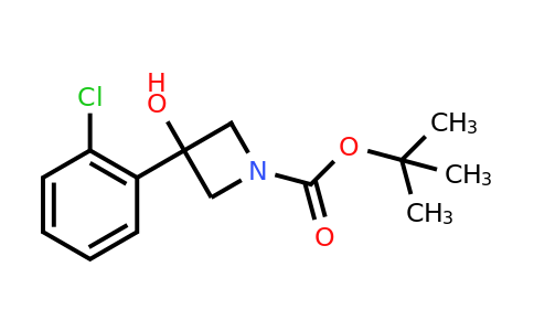 CAS 1481861-44-2 | tert-Butyl 3-(2-chlorophenyl)-3-hydroxyazetidine-1-carboxylate