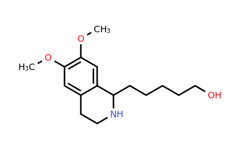 CAS 148204-34-6 | 5-(6,7-Dimethoxy-1,2,3,4-tetrahydro-isoquinolin-1-YL)-pentan-1-ol
