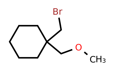 CAS 1482057-87-3 | 1-(Bromomethyl)-1-(methoxymethyl)cyclohexane