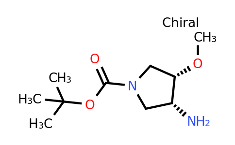 CAS 148260-94-0 | (3R,4S)-3-Amino-4-methoxy-pyrrolidine-1-carboxylic acid tert-butyl ester