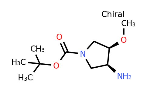 CAS 148260-95-1 | (3S,4R)-3-Amino-4-methoxy-pyrrolidine-1-carboxylic acid tert-butyl ester