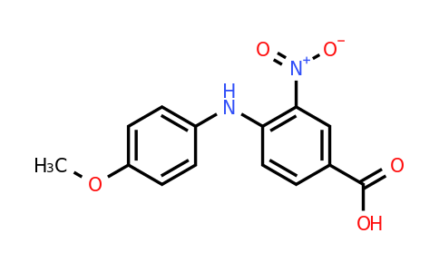 CAS 148304-22-7 | 4-(4-Methoxyanilino)-3-nitrobenzoic acid