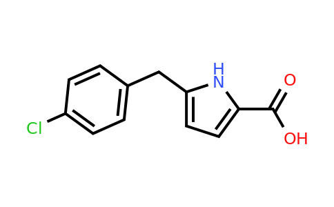 CAS 1483054-94-9 | 5-(4-Chlorobenzyl)-1H-pyrrole-2-carboxylic acid