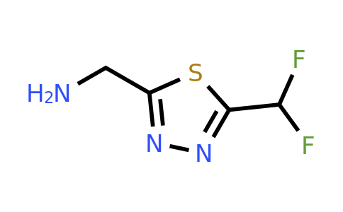 CAS 1483082-57-0 | [5-(difluoromethyl)-1,3,4-thiadiazol-2-yl]methanamine