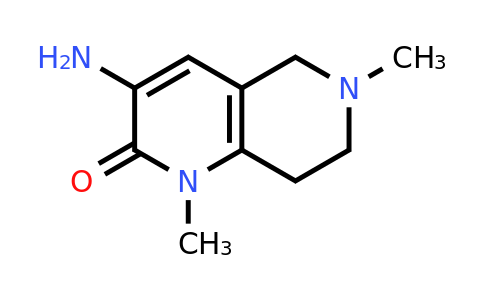 CAS 1483208-57-6 | 3-amino-1,6-dimethyl-7,8-dihydro-5H-1,6-naphthyridin-2-one