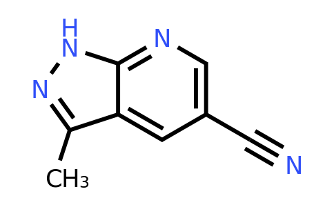 CAS 1483428-81-4 | 3-methyl-1H-pyrazolo[3,4-b]pyridine-5-carbonitrile